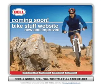 Bellbikestuff.com(Bike Helmets and Motorcycle Helmets) Screenshot