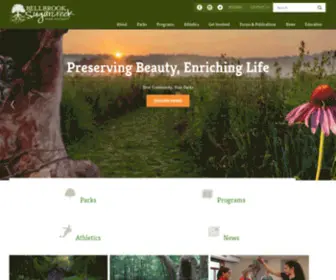 Bellbrooksugarcreekparks.org(Bellbrook Sugarcreek) Screenshot