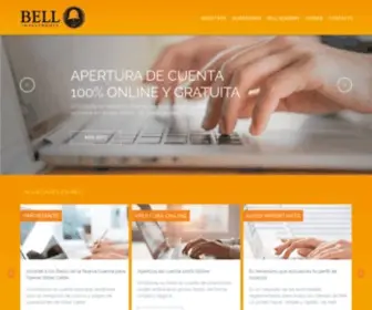 Bellbursatil.com(Bell Investments) Screenshot