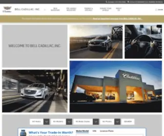 Bellcadillacofadrian.com(Bell Cadillac of Adrian) Screenshot