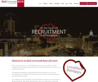 Bellcornwall.com(Bell Cornwall Recruitment) Screenshot