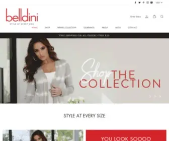 Belldini.com(Black Label) Screenshot