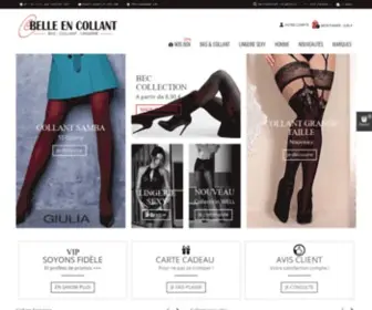 Belle-EN-Collant.fr(Collant et bas femme) Screenshot