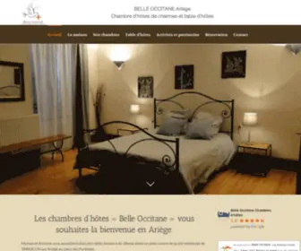 Belle-Occitane-Chambres-Hotes.fr(Belle Occitane) Screenshot