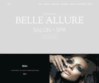 Belleallurestyle.com(SALON) Screenshot