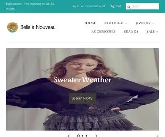 Belleanouveau.com(Belle) Screenshot