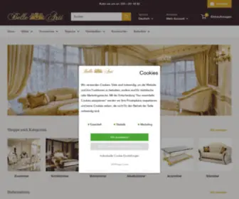 Bellearti-Moebel.de(Belleartishop) Screenshot