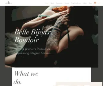 Bellebijouxboudoir.com(Bellebijouxboudoir Intimate Portraiture) Screenshot