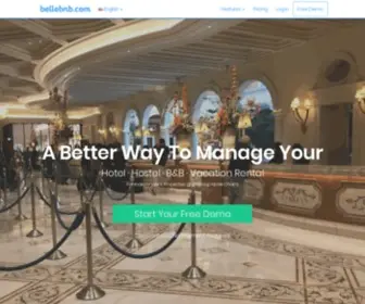 Bellebnb.com(Bellebnb PMS) Screenshot