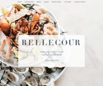 Bellecourrestaurant.com(Shop) Screenshot