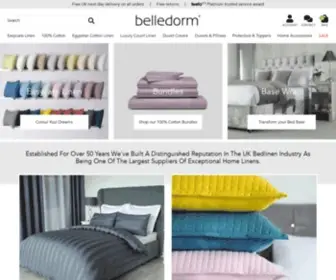 Belledorm.co.uk(Bed Linen) Screenshot