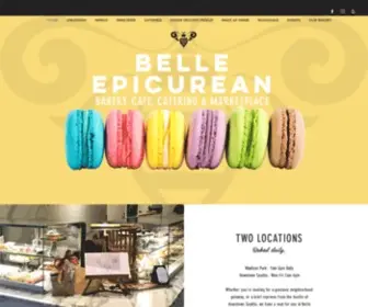 Belleepicurean.com(Belle Epicurean) Screenshot