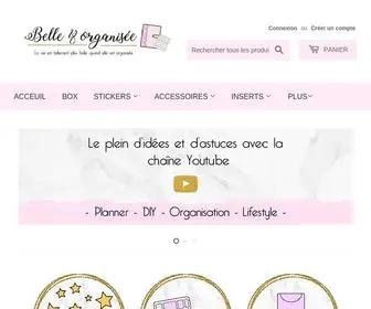 Belleetorganisee.com(Belle et organis) Screenshot