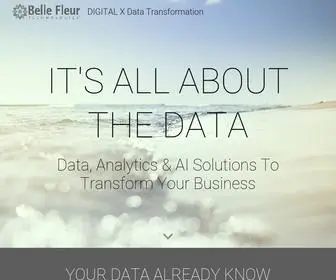 Bellefleurtech.com(DIGITAL X Data Transformation) Screenshot