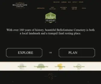 Bellefontainecemetery.org(Bellefontaine Cemetery) Screenshot