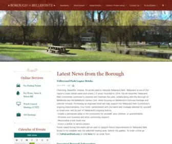 Bellefonte.net(Borough of Bellefonte) Screenshot