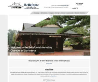 Bellefontechamber.org(Bellefonte Intervalley Chamber of Commerce ) Screenshot