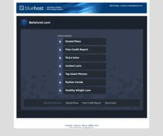 Belleforet.com(Bluehost) Screenshot