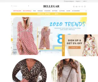 Bellegar.com(Dresses, Shoes and Accessories On Sale Today) Screenshot