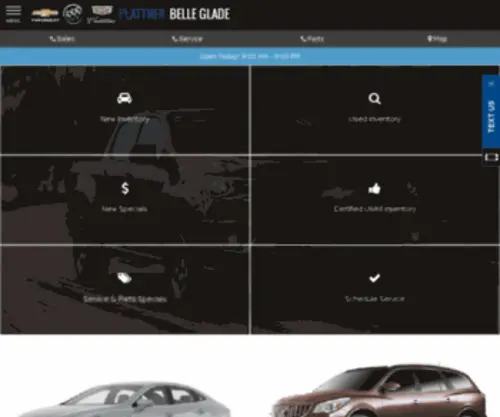 Bellegladechevroletcadillac.com(Chevrolet Spark) Screenshot