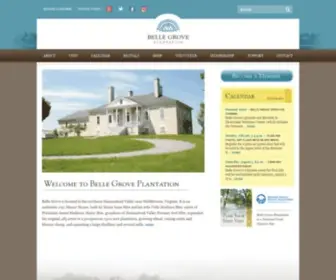 Bellegrove.org(Belle Grove) Screenshot