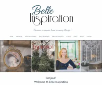 Belleinspiration.com(Belle Inspiration) Screenshot