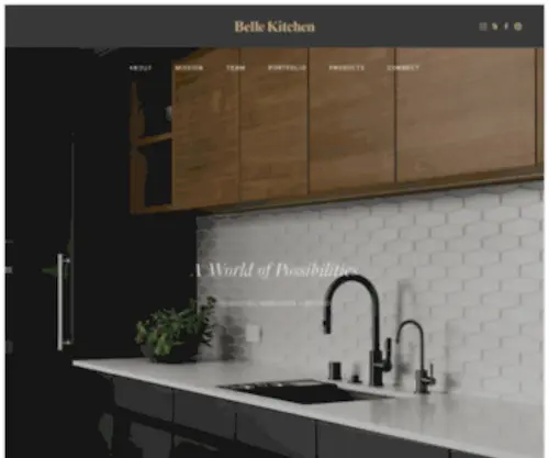 Bellekitchen.com(Belle Kitchen) Screenshot