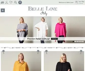 Belleloveclothing.co.uk(Italian Clothing Online) Screenshot