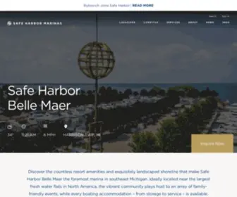 Bellemaer.com(Safe Harbor Belle Maer) Screenshot