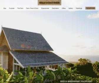 Bellemontfarm.com(Caribbean Hotels) Screenshot