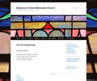 Bellemontumc.org(Bellemont United Methodist Church) Screenshot