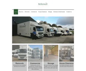 Bellemoor.co.uk(Bellemoor Removals and Storage Ltd) Screenshot