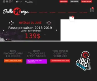 Belleneige.com(Belle Neige) Screenshot