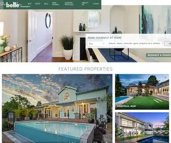 Belleproperty.com(Australia's Leading Real Estate Provider) Screenshot