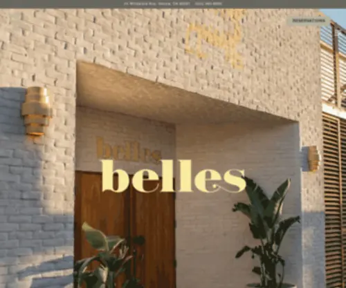 Bellesbeachhouse.com(Venice, CA) Screenshot