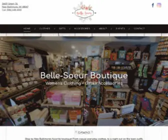 Bellesoeurboutique.com(Belle-Soeur Boutique) Screenshot