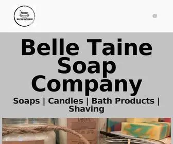 Belletainesoapcompany.com(Belle Taine Soap Company) Screenshot