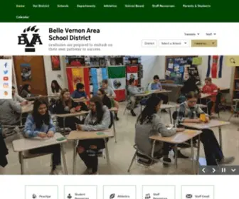 Bellevernonarea.net(Belle Vernon Area School District) Screenshot