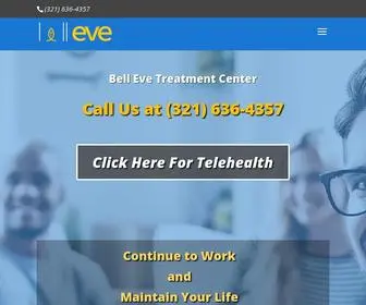 Bellevetreatment.com(The Bell Eve addiction treatment center) Screenshot