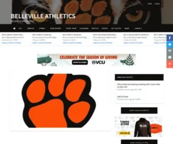 Bellevilleathletics.net(Belleville High School) Screenshot