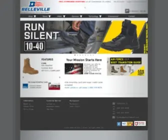 Bellevilleboot.com(Belleville Boot Company) Screenshot
