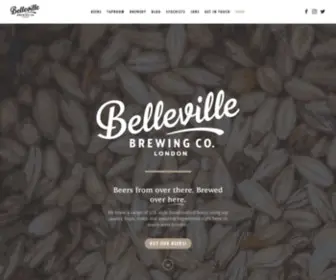 Bellevillebrewing.co.uk(Belleville Brewing Co) Screenshot