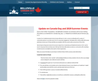 Bellevillecanadaday.com(Just another WordPress site) Screenshot