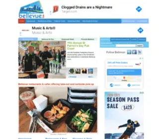 Bellevue.com(The Official Online City Guide for Bellevue WA) Screenshot