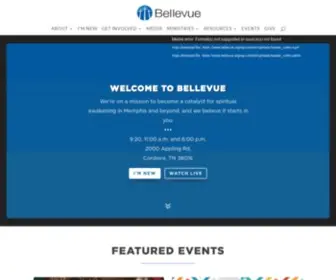 Bellevue.org(Bellevue Baptist Church) Screenshot