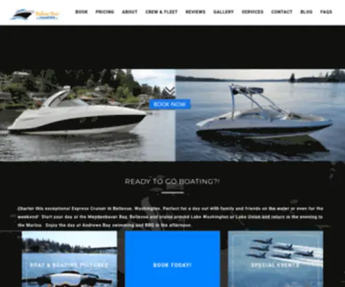 Bellevueboatcharter.com(Bellevue Boat Charter) Screenshot