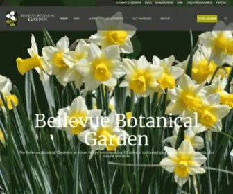 Bellevuebotanical.org(Bellevue Botanical Garden in Bellevue) Screenshot