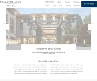 Bellevueclubhotel.com(Bellevue Club Hotel) Screenshot