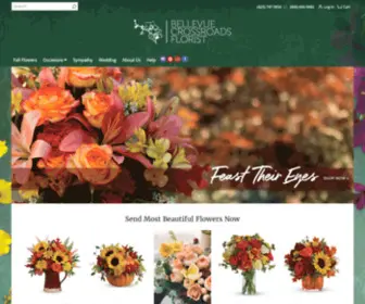 Bellevuecrossroadsflorist.com(Legends) Screenshot