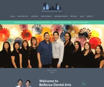Bellevuedentalarts.com(Bellevue Dentist) Screenshot